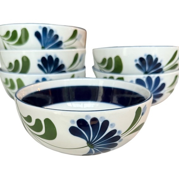 Dansk Sage Song 5.25” Set of 6 Cereal or Fruit Bowls - Picture 1 of 4